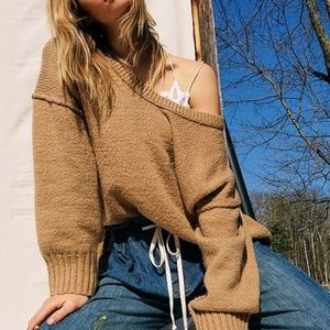 Free People Brookside Oversized Sweater Tunic